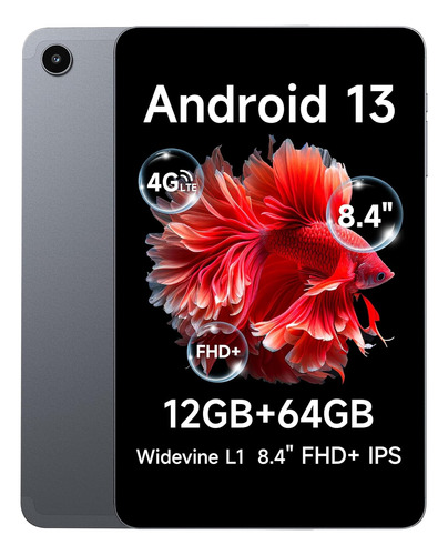 Tablet Android 13 -12gb-ram Y 64gb-rom, Ips 4g Lte Alldocube