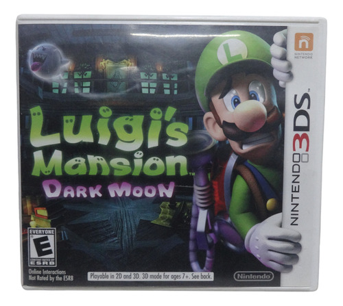 Luigi Mansion Dark Moon Nintendo 3ds N3ds Físico Original