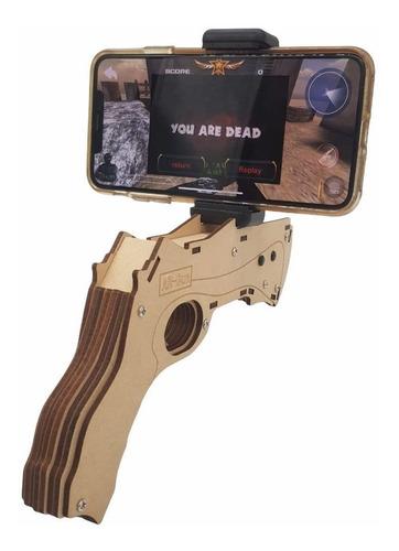Pistola Ar Gun Bluetooth Smartphone Geek Juego Realidad Virt
