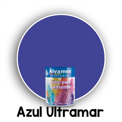 Color Para Cemento Color Ultramar 1k Mejor Que Cemix