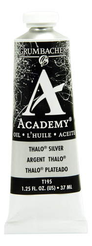 Pintura Al Oleo Grumbacher Academy 1.3 Fl Oz 1.25 Onza Thalo