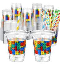 Comprar 50 Pcs Party Cups 12 Oz Vasos De Plástico Desechables Con...