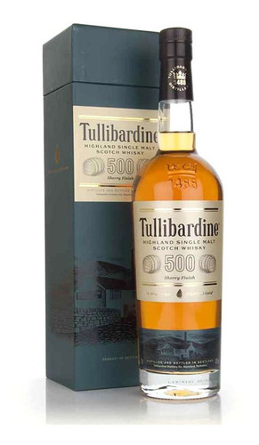 Whisky Tullibardine 500 X 750 Single Malt Escocia