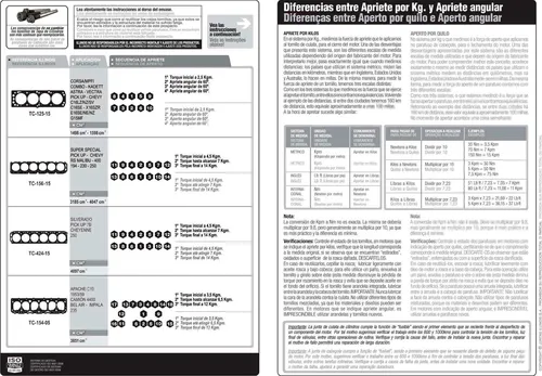 Juego Descarbo Illinois P/ Chevrolet Onix 1.4 Spe/4 (mg®) 8v