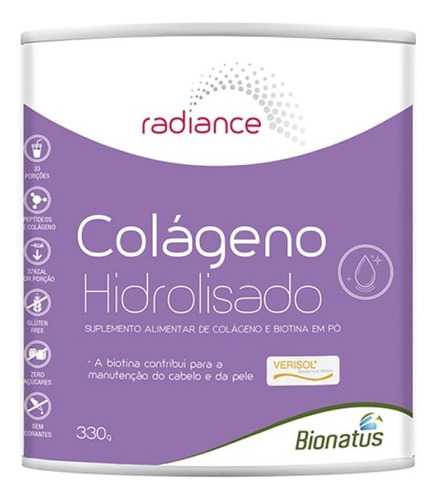 Colageno Hidrolisado Radiance (verisol) 330gr