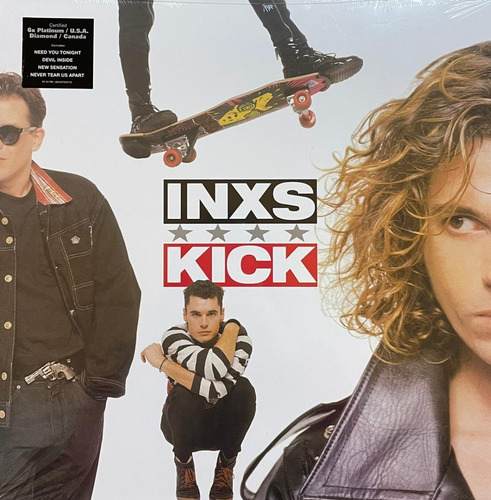 Imagen 1 de 1 de Vinilo Inxs Kick Nuevo Sellado