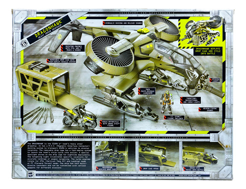 Gi Joe Sigma 6 Dragonhawk Heavy Armor Dropship Vehicle