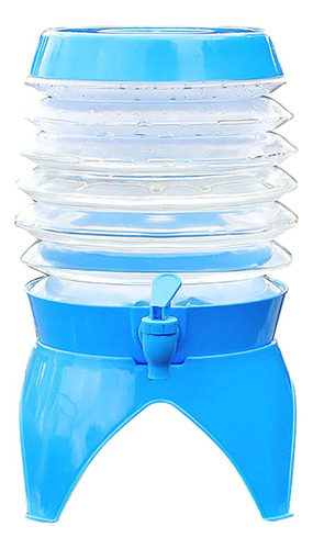 Contenedor De Agua Plegable, Cubo De Almacenamiento De 7.5l