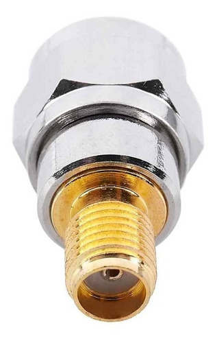 Imagen 5 de 5 de Adaptador Convertidor Sma Hembra Jack A F Macho Plug Coaxial