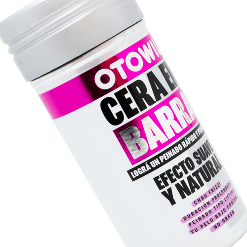 Otowil X2 Cera En Barra Para Peinar Antifrizz Fijacion 3c