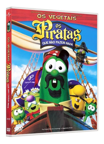 Dvd Os Vegetais Os Piratas Que Não Fazem Nada