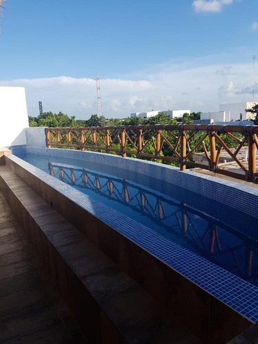 Departamento En Renta Amueblado, 2 Recamaras, Arbolada, Av. Huayacán, Cancún