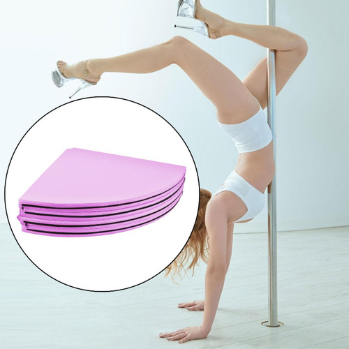 Esterilla De Baile En Barra Plegable, Portátil, Para, Rosa