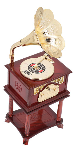 Gramófono Clockwork Music Exquisito Mecánico Retro