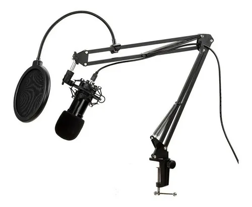 Kit Microfone Condensador Alra Music Xlr Al-m800 Podcast Menor preço em Kit Microfone Condensador Alra Music Xlr Al-m800 Podcast
