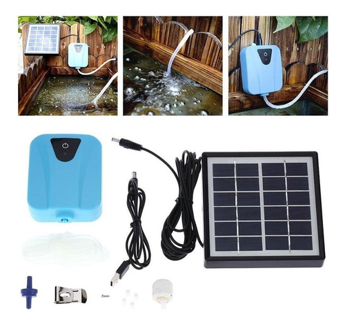 . Bomba De Estanque Solar, Bomba De Aire, Piscina Con