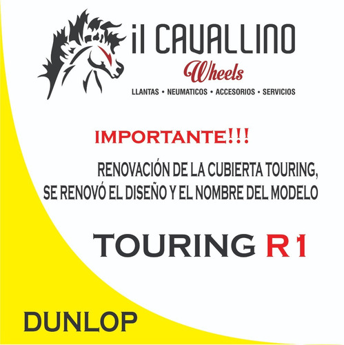 Neumatico Dunlop 175 70 R13 Sp Touring T1 Cavallino