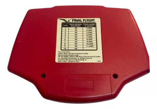 Mini Game Electronic Hand-held Final Flight Video Game Antigo Vintage