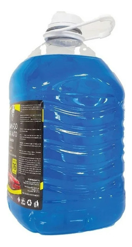 4 Shampoo Para Auto Car Wash Lava Y Encera 76 Lavadas 3.8 L