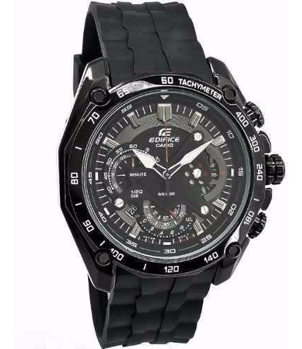 Reloj Casio Ef 550pb-1a Reloj Casio Para Hombre Fondo Negro