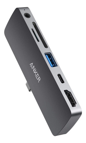 Imagen 1 de 7 de Anker Usb C Hub Para iPad Pro, Powerexpand Direct 6 En 1 Usb