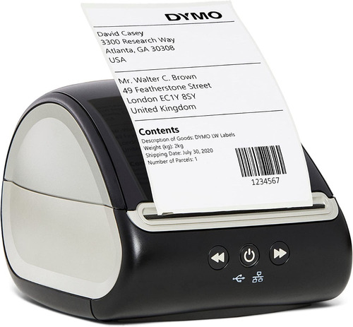Dymo Impresora De Etiquetas Labelwriter 5xl Etiquetas Anchas