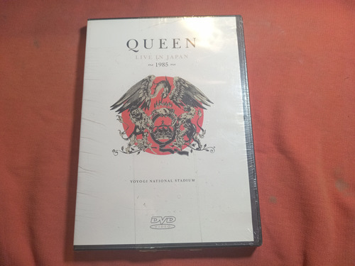 Queen / Live In Japan 1985 Dvd / Ind Arg B8 Estándar (Usado)