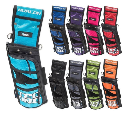 Carcaj Quiver Avalon 21 Field Arquería Purple Rh