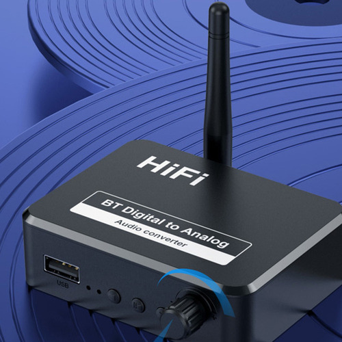 ... Transmisor Bluetooth 5.1 Receptor Entrada Aux / Óptica /
