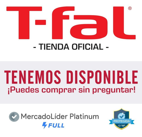 Imagen 6 de 6 de Juego Completo Cocina T-fal 12 Piezas Batería New Platinum