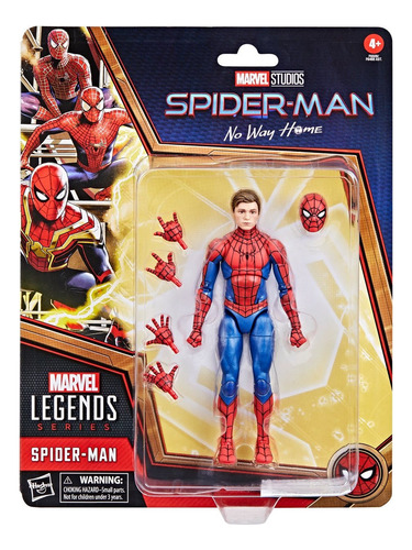 Spiderman No Way Home 3 Pack Set 3 Figuras Marvel Legends (Usado)