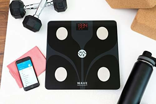 Balanza Digital 13 Metricas Corporales Bluetooth Wave Medica