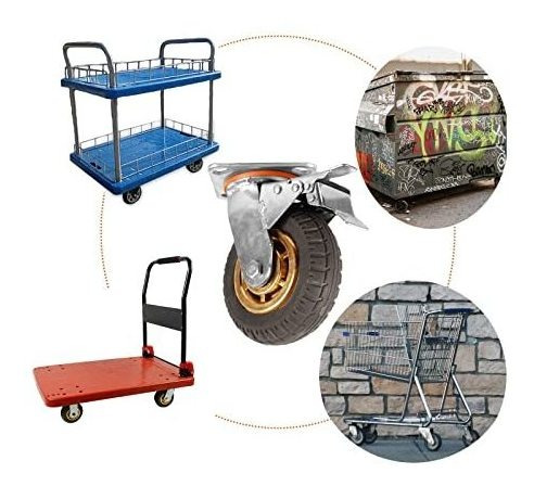 Ruedas Giratorias De 3puLG Ycvsad, Resistentes, Juego De 4,