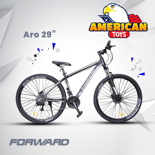 Imagen 1 de 9 de Bicicleta Forward Aro 29 Bloqueo De Suspensión + Hidráulicos