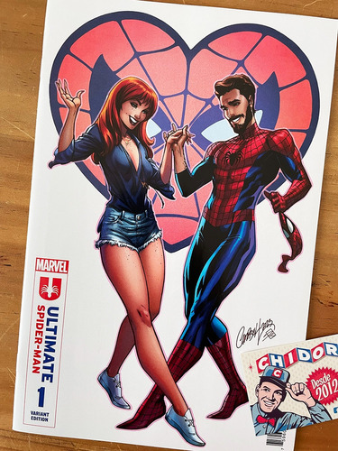 Comic - Ultimat Spider-man #1 Scott Campbell Sexy Mj