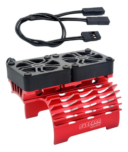 Rc Motor Ventilador De Refrigeración 16000 Rpm Rojo