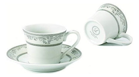 Lorren Home Trends Juliette-6 Tazas De Espresso O De Café So