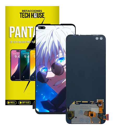 Pantalla Compatible Con Realme X50 Pro 5g Rmx2075 S Amoled Negro
