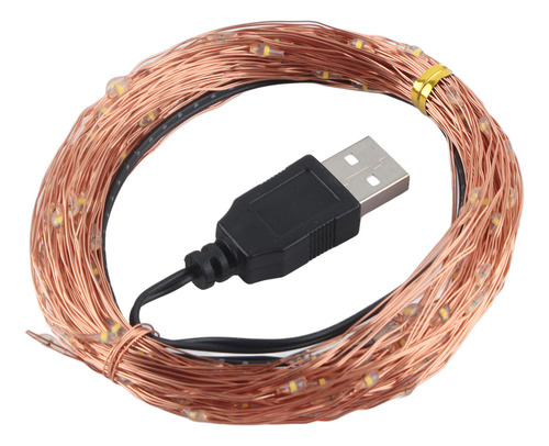 Cadena Navideña Fairy Lights Alimentada Por Usb