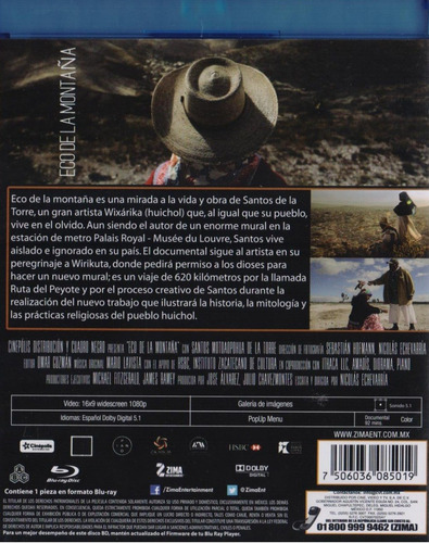 Eco De La Montaña Documental Mexicano Blu-ray