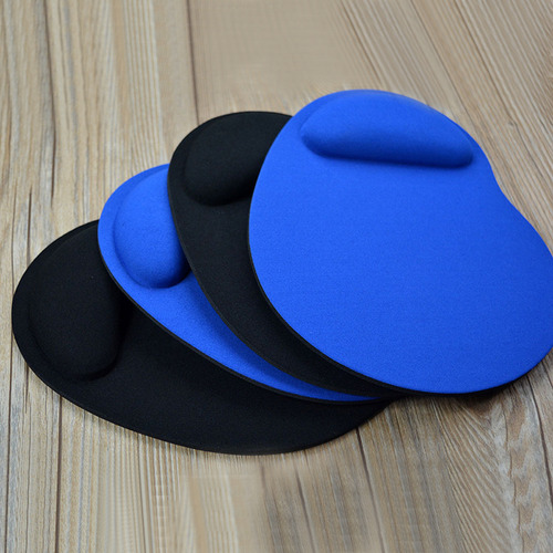Alfombrilla De Ratón Ergonómica De Mesa De Color Sólido Con