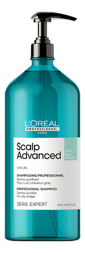 Shampoo Anti Oleosidad Scalp Advanced Loreal Pro 1500 ml