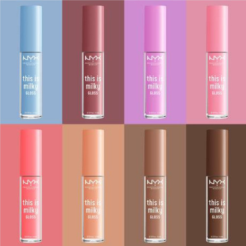 Nyx This Is Milky Gloss, Brillo De Labios Acabado Brillante Milk And Hunny