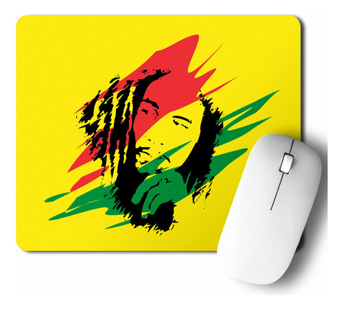 Mouse Pad Bob Marley Rasta (d0749 Boleto.store)