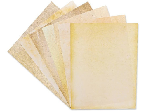 Imagen 3 de 6 de Papel Antiguo, Clasico, Vintage.
