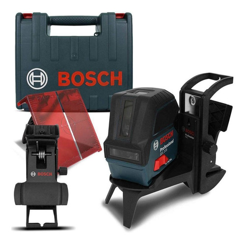 Nível Á Laser Vermelho / Gancho E Maleta- Gcl 2-15 C Bosch