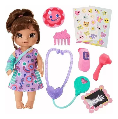Boneca Baby Alive Hora Da Consulta Dia De Cuidar Da Bella
