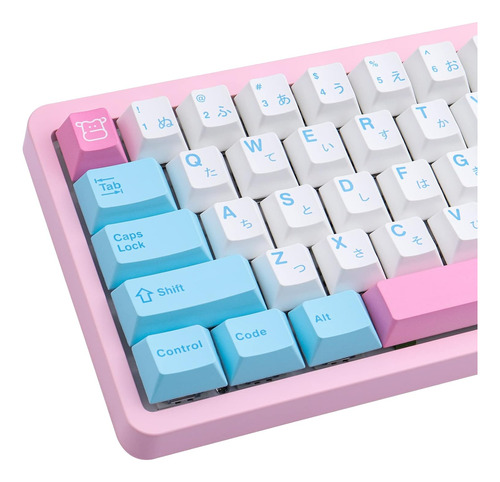 Teclas 140 Teclas Pbt Dye-sublimation Milk Keycap Cherry Pro