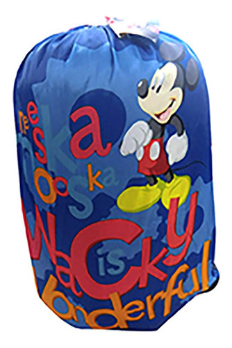 Sobre De Dormir Infantil Disney C/mochila P/traslado Camping