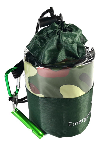 Bolsa De Dormir Emergencia 1-2 Pers. Ligera Impermeable Bivy